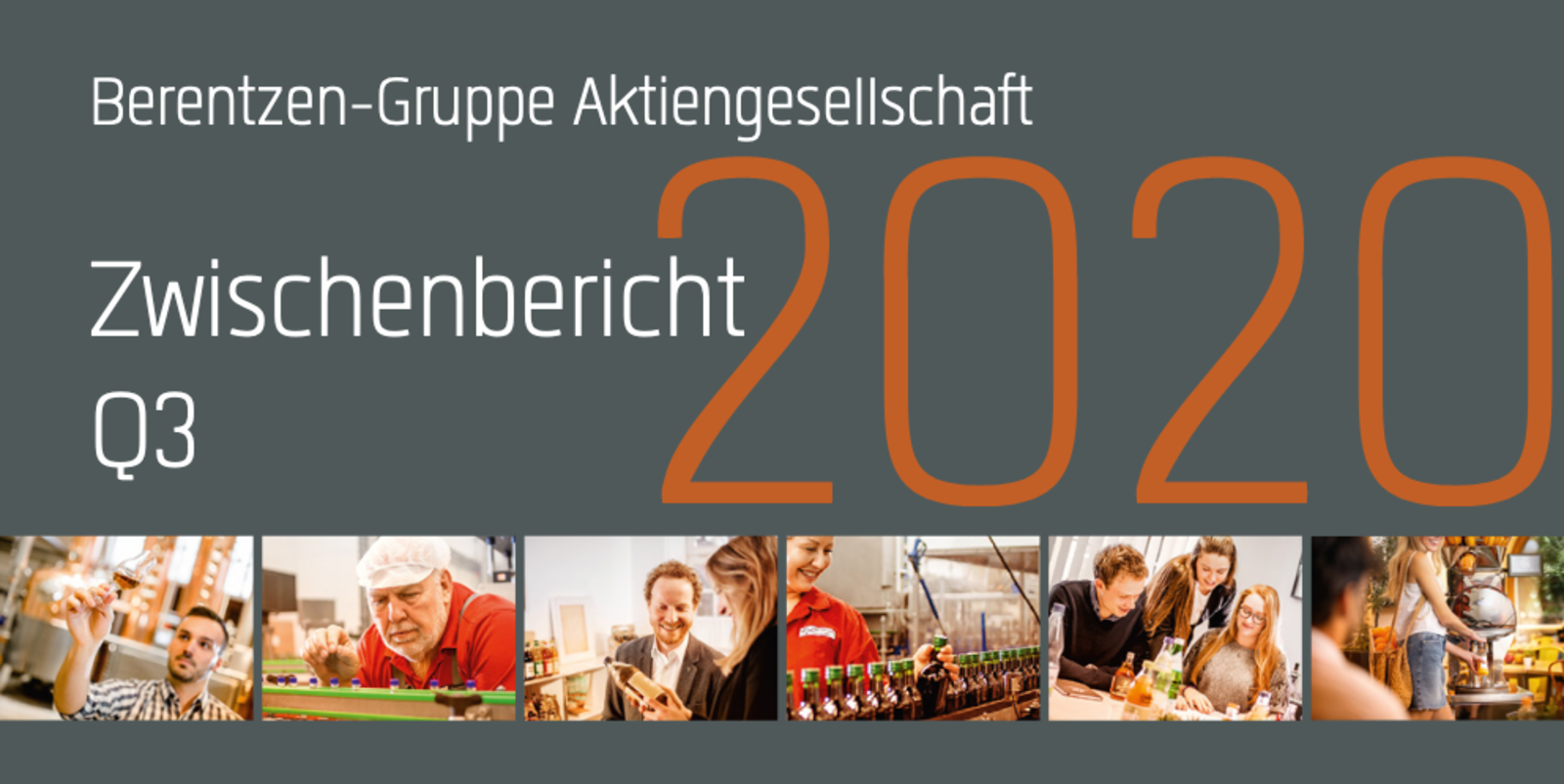 Berentzen-Gruppe Aktiengesellschaft veröffentlicht Zwischenbericht Q3/2020
