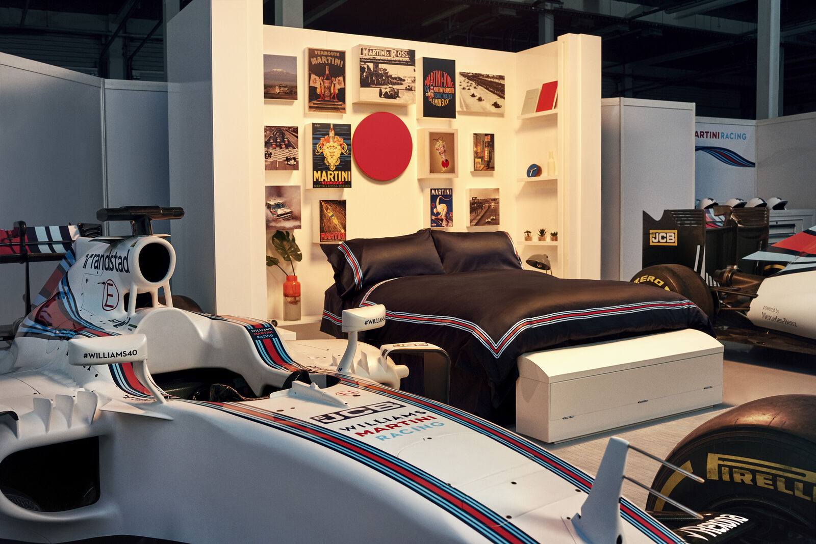 „Williams Martini Racing“‐Garage
