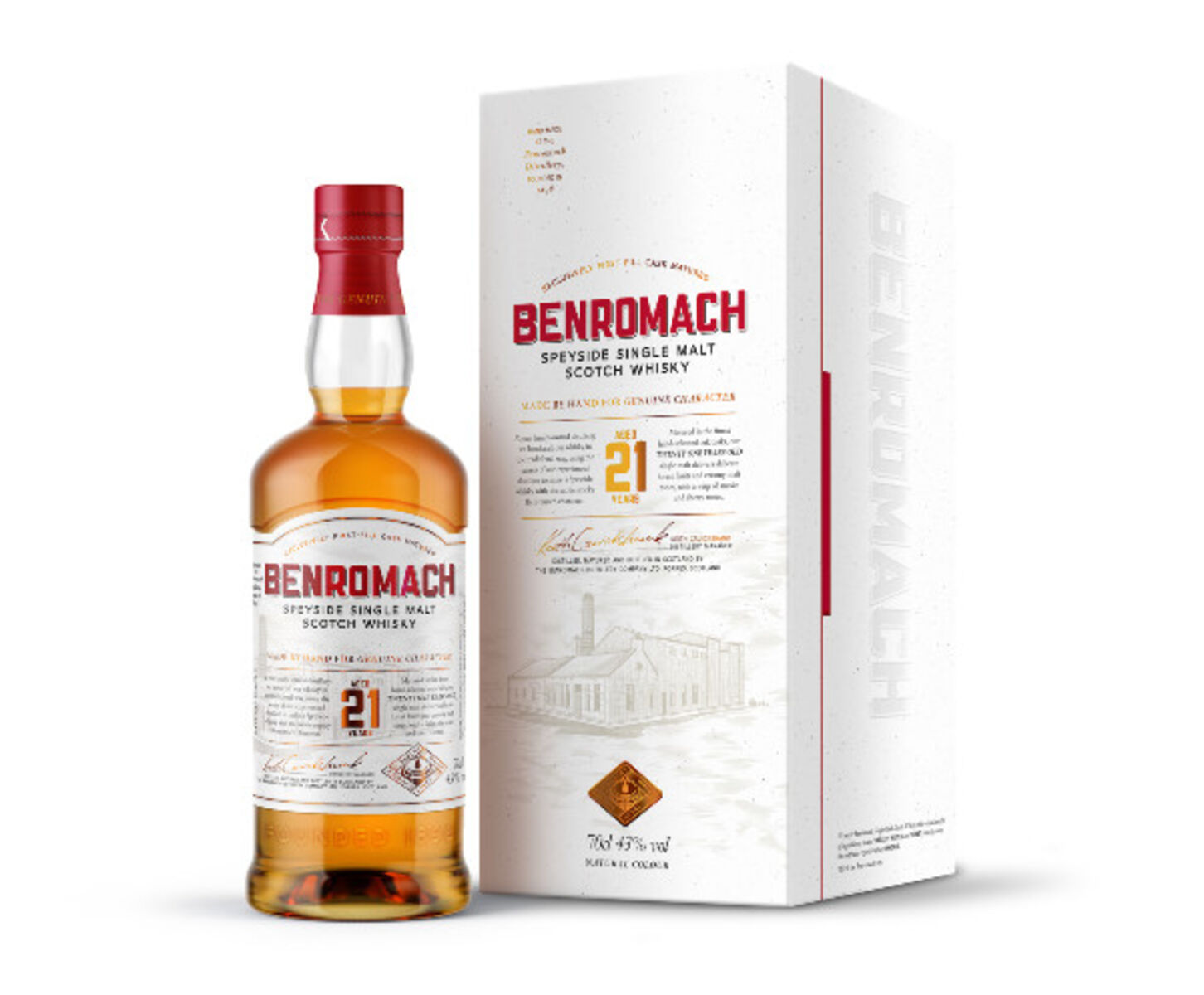 Ein neues Mitglied in der Benromach-Familie: Benromach 21 Years Old