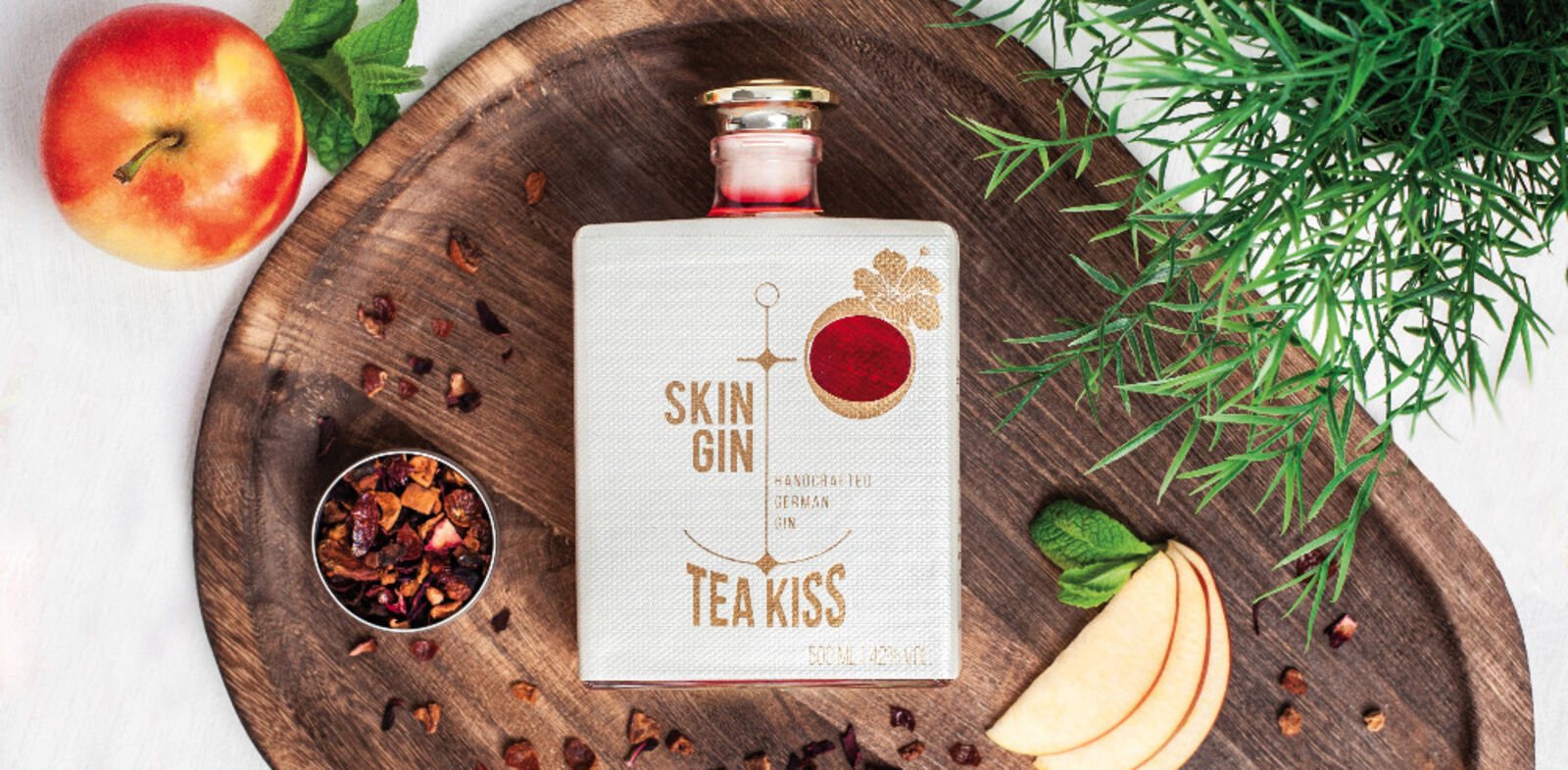 Skin Gins neues Produkt im neuen Design