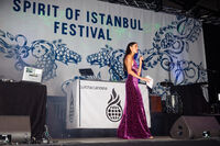 Beim 5. Spirit of Istanbul FestivalRebecca Mir