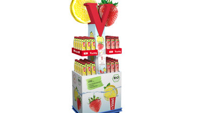 Vittel Vrucht Aufguss ab September im Handel