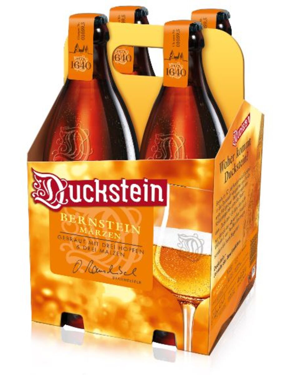 Duckstein Bernstein Märzen – die neue Frühjahrsspezialität für besondere Genussmomente