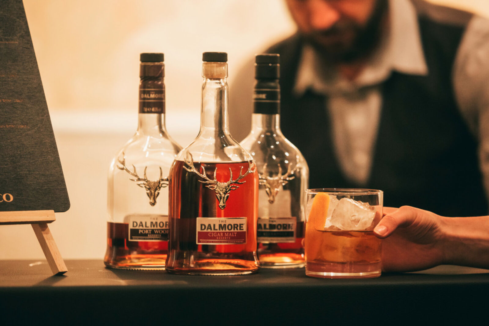 Barkultur um den Premium-Whisky The Dalmore 