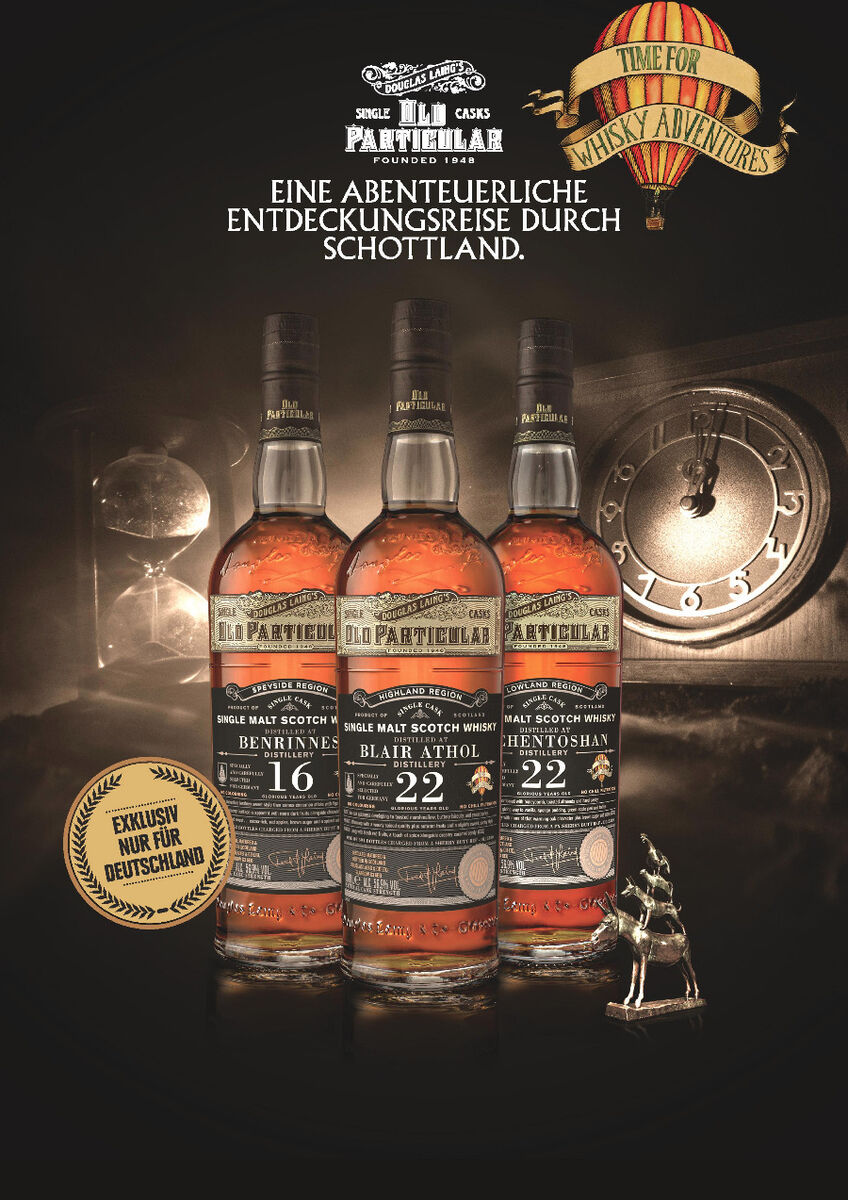Time for Whisky Adventures Douglas Laing veröffentlicht drei Sherrybomben exklusiv in Deutschland