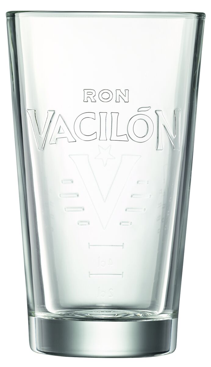 RON VACILÓN 3 AÑOS mit exklusivem Designglas