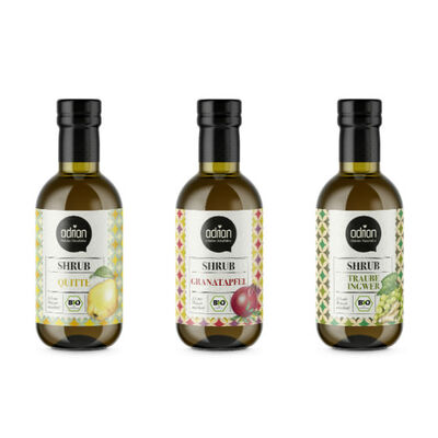 Bio-SHRUBS: fruchtige Erfrischung auf Essigbasis von adrian