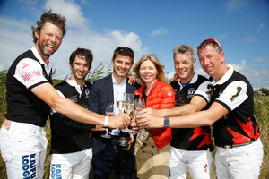 Champagne Lanson bei 19. German Polo Masters Sylt