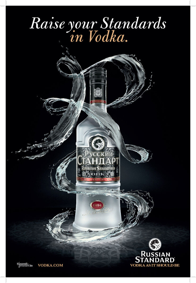 Russian Standard Vodka erste Spirituosenmarke im neuen DigitalCityNet von WallDecaux