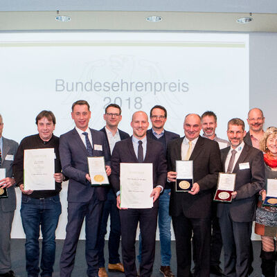 Bundesehrenpreis für Spirituosen 2018