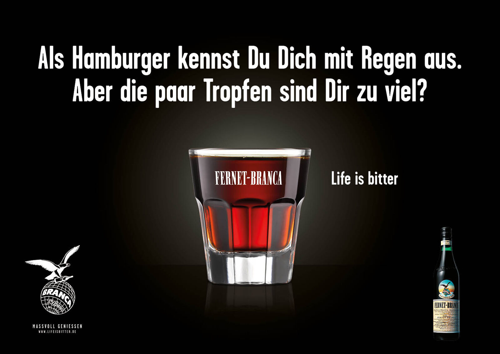 Fernet-Branca “Life is bitter“-Kampagne
