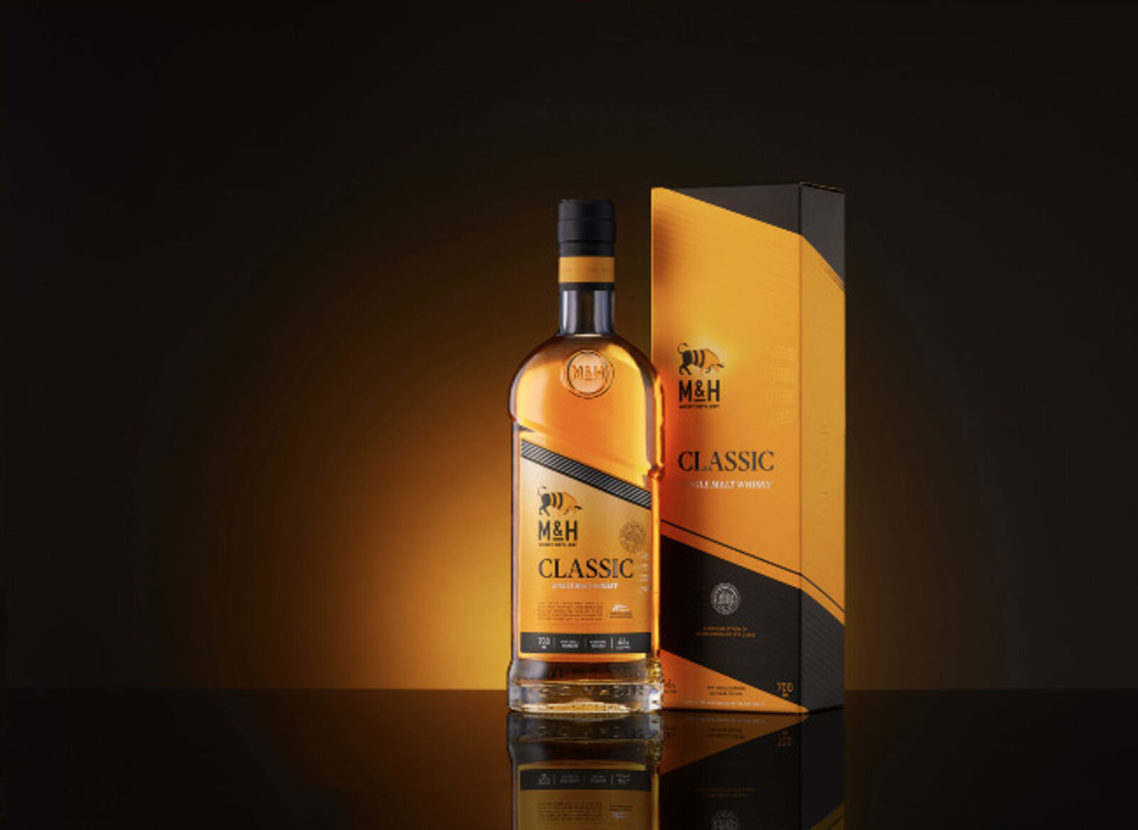 Classic Single Malt Whisky M&H Distillery bringt ihren ersten Single Malt Whisky in den Handel