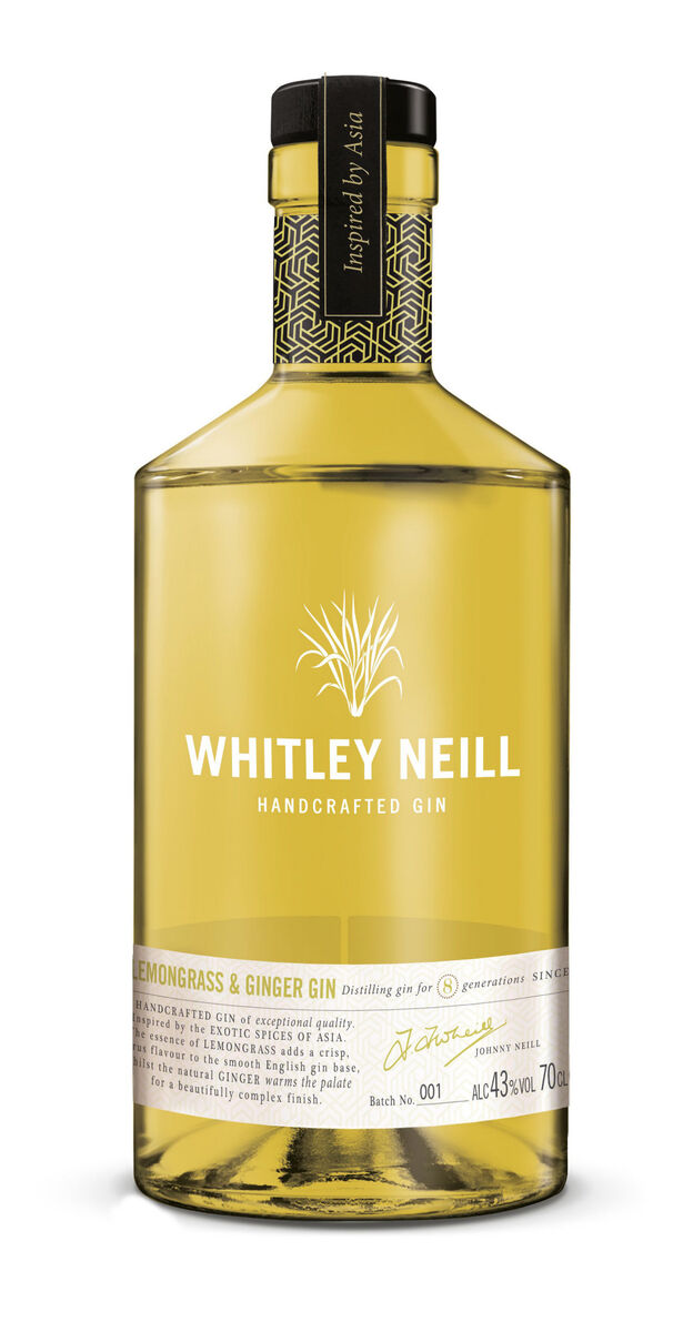 Whitley Neill erweitert Portfolio um Lemongrass & Ginger Gin
