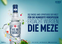 Yeni Rakı OOH-Kampagne bringt Meze-Kultur mit neuem Motiv in deutsche Metropolen