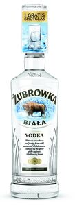 Foto: Żubrówka Biała mit Shotglas-Onpack