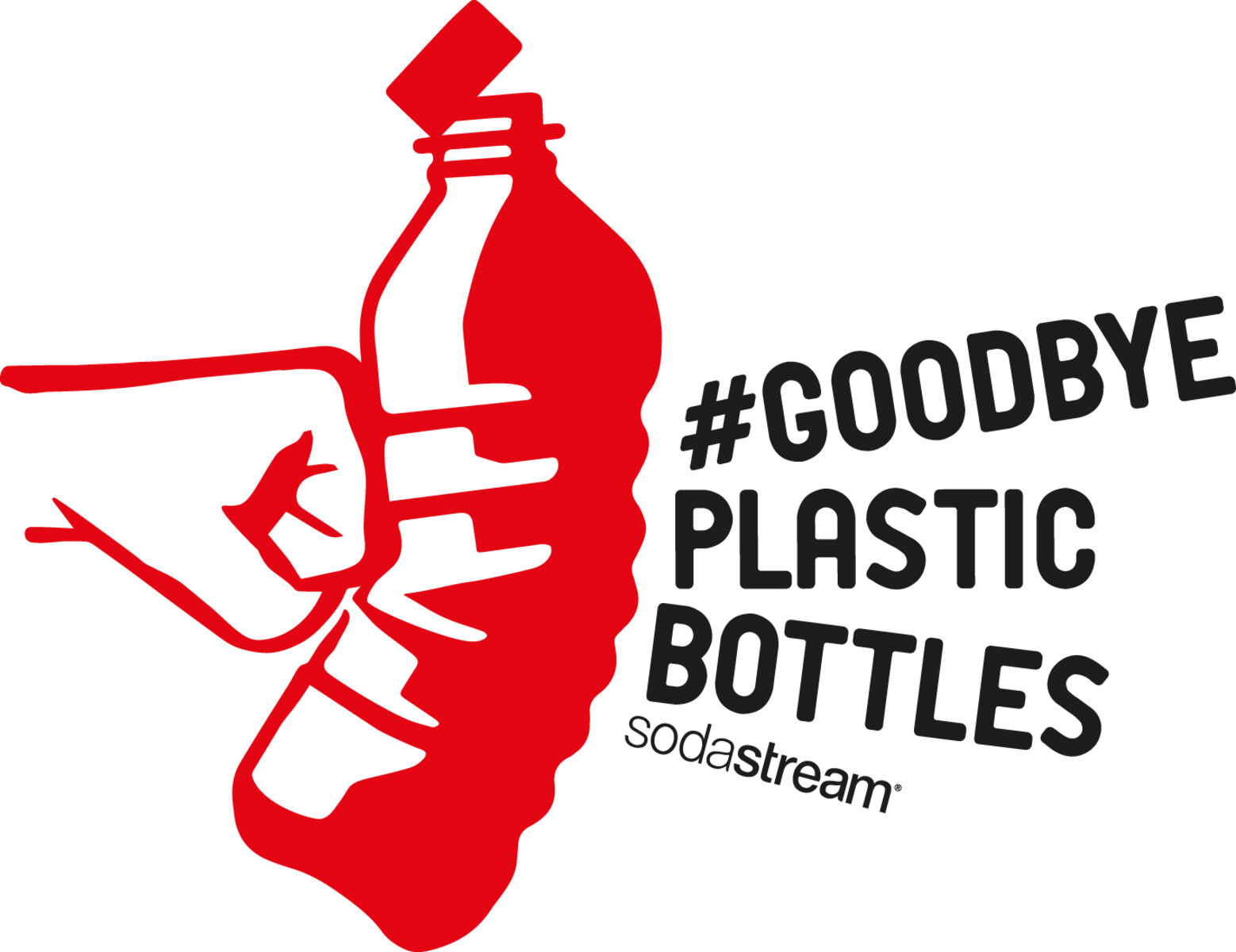 Logo der Goodbye Plastic Bottles-Kampagne