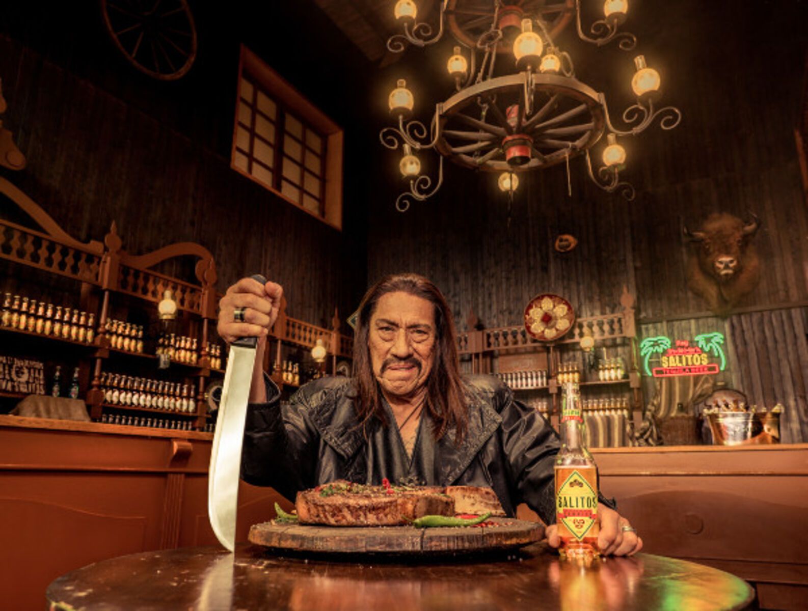 Danny Trejo ist auch 2020/2021 das SALITOS Testimonial