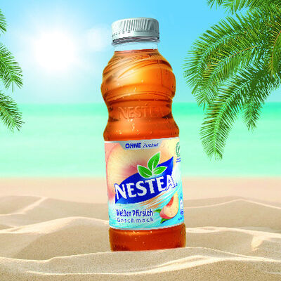 NESTEA weißer Pfirsich ohne Zucker – der zuckerfreie Eisteeklassiker ist zurück