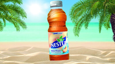 NESTEA weißer Pfirsich ohne Zucker – der zuckerfreie Eisteeklassiker ist zurück