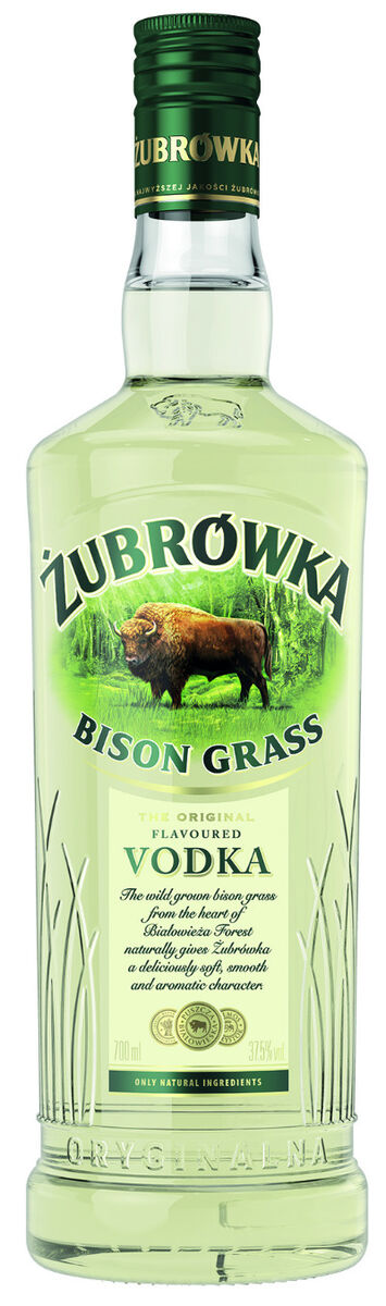 Żubrówka Bisongras Vodka präsentiert neues Design