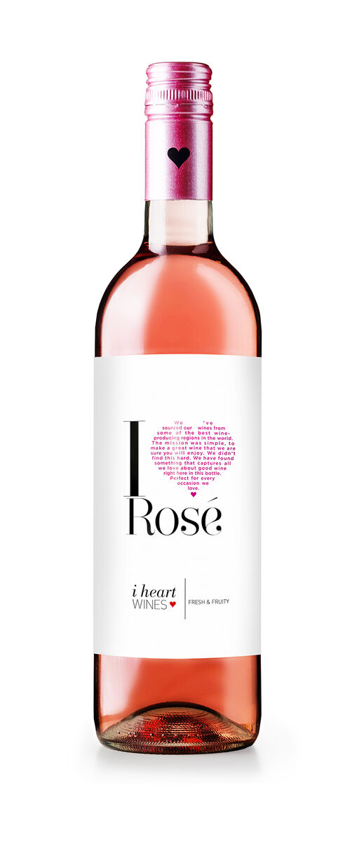 i heart Rosé trifft die weiblichen Geschmacksvorlieben besonders
