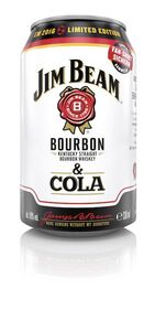 „Erfrischung to go“: Jim Beam & Cola EM-Sonderedition und Jim Beam Apple & Tonic als limitierter Sommer-Drink