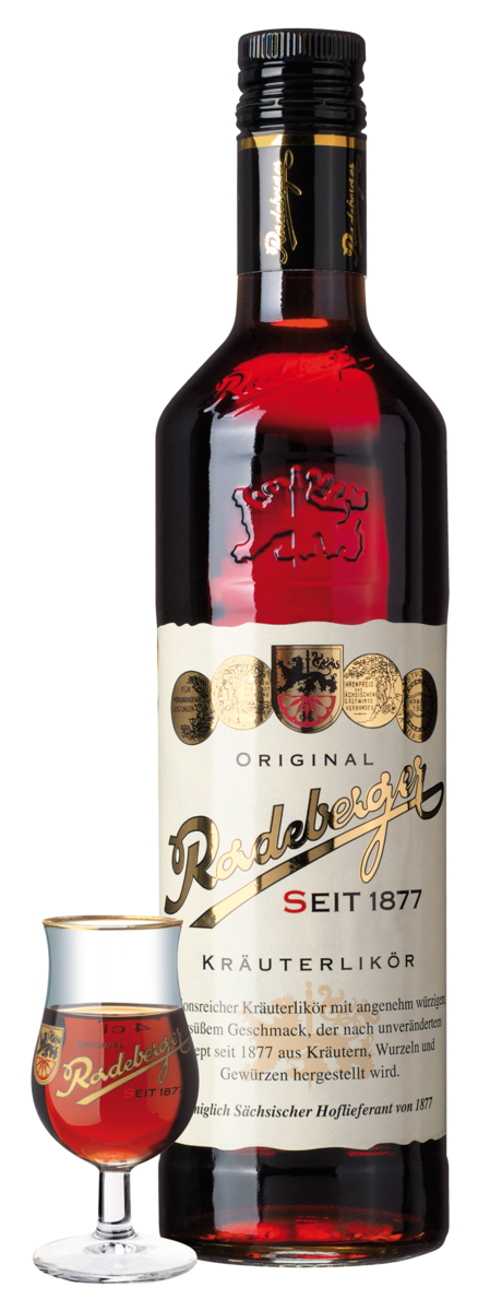 Original Radeberger seit 1877 ORIGINAL RADEBERGER SEIT 1877 gewinnt Vergleichstest deutscher Premium-Kräuterspirituosen
