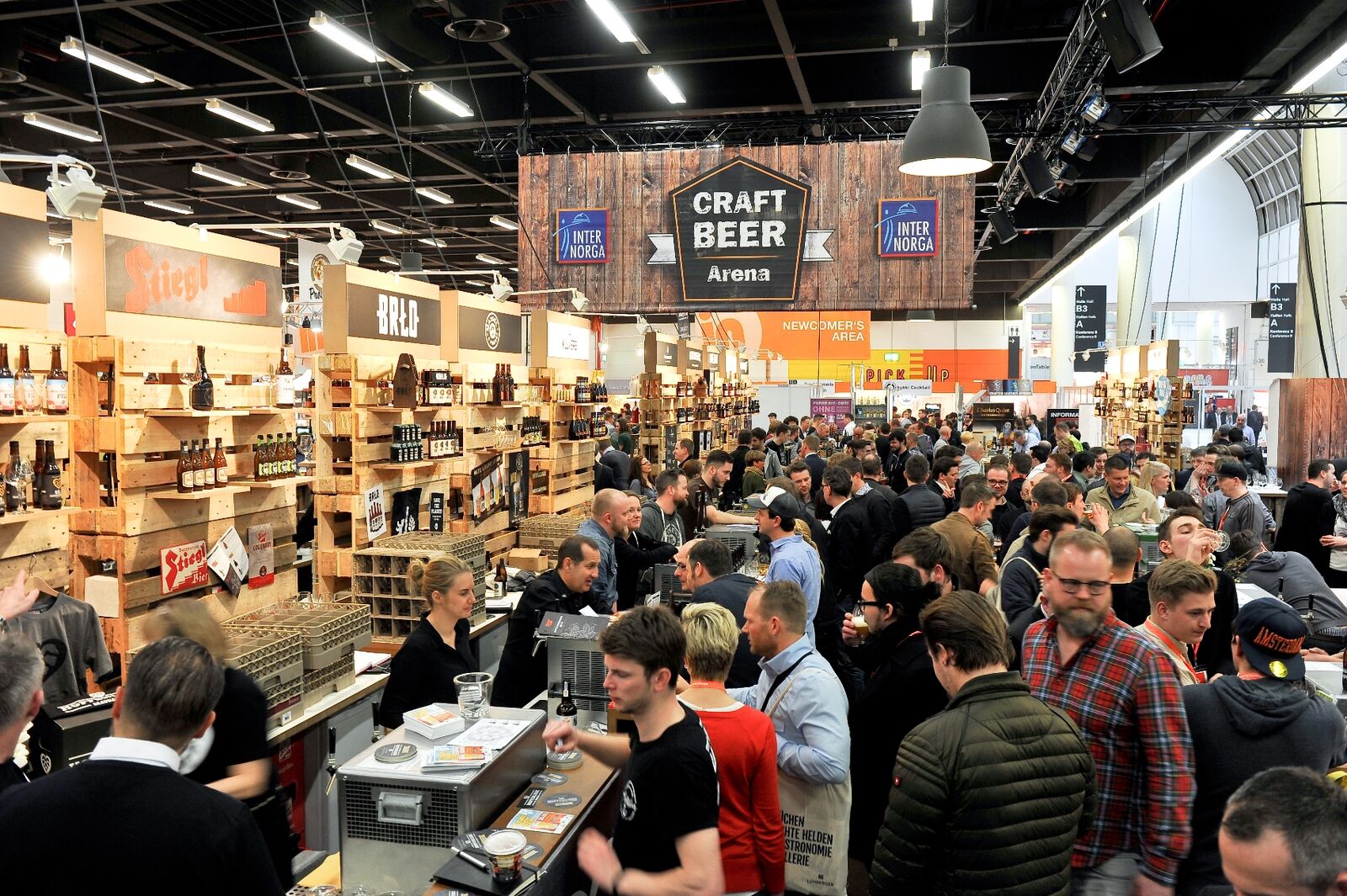 In der CRAFT BEER Arena braut sich was zusammen