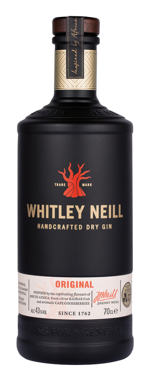 Whitley Neill Gin erstrahlt in einem schlankeren Design Whitley Neill Gin erstrahlt in einem schlankeren Design