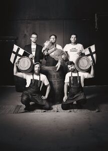 Das Team der Kyrö Distillery Company