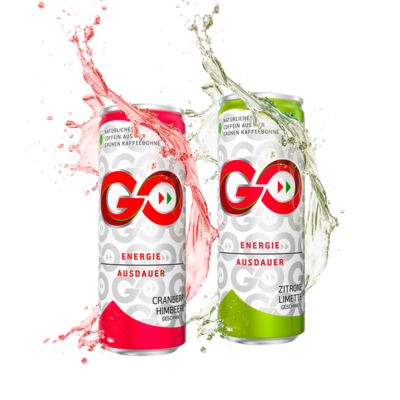Erfrischend anders: Energy-Getränk GO