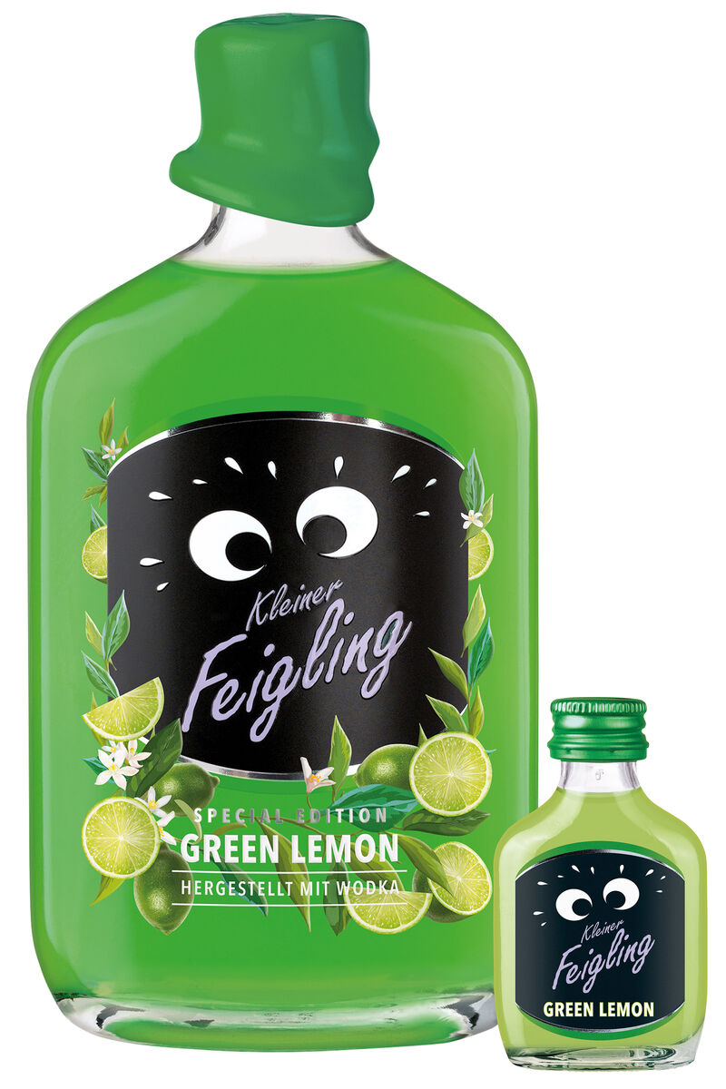Kleiner Feigling Green Lemon gibt es ab sofort als limitierte Sommer Edition