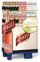 Neu im deutschen LEH: Henkell Blanc de Blancs und Henkell Rosé als Piccolo