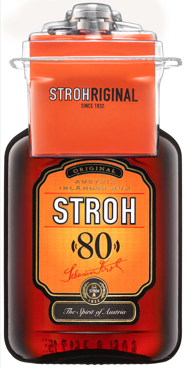 STROH «80» Flachmann