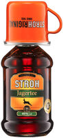 STROH «80» mit Jagertee-Miniatur und STROH Jagertee mit Emaillebecher als Onpack