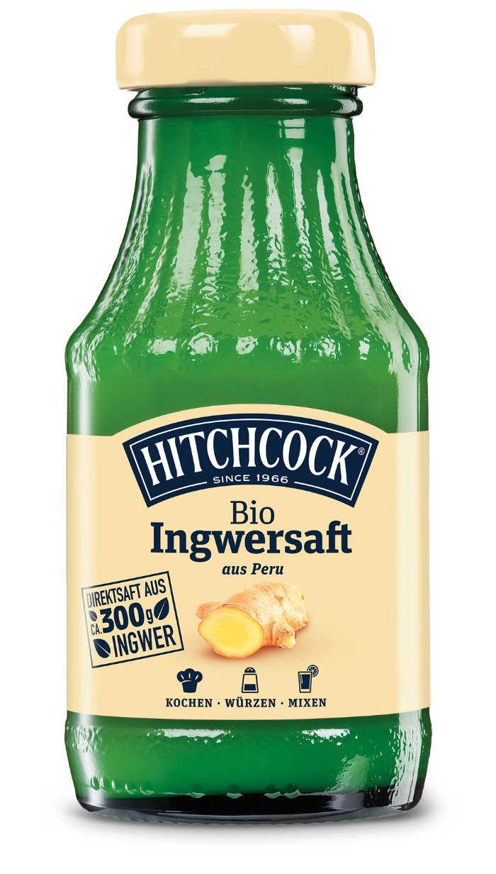 Hitchcock Bio Ingwersaft