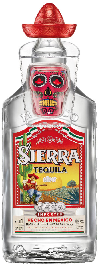 SIERRA Tequila Shotglas-Onpack